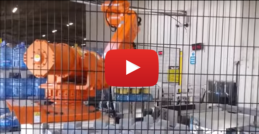  Damacana Paletleme Robotu