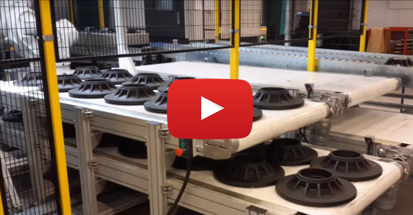 CNC Dik İşlem Tezgah Besleme Robotu