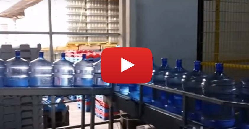  Damacana Paletleme Robotu